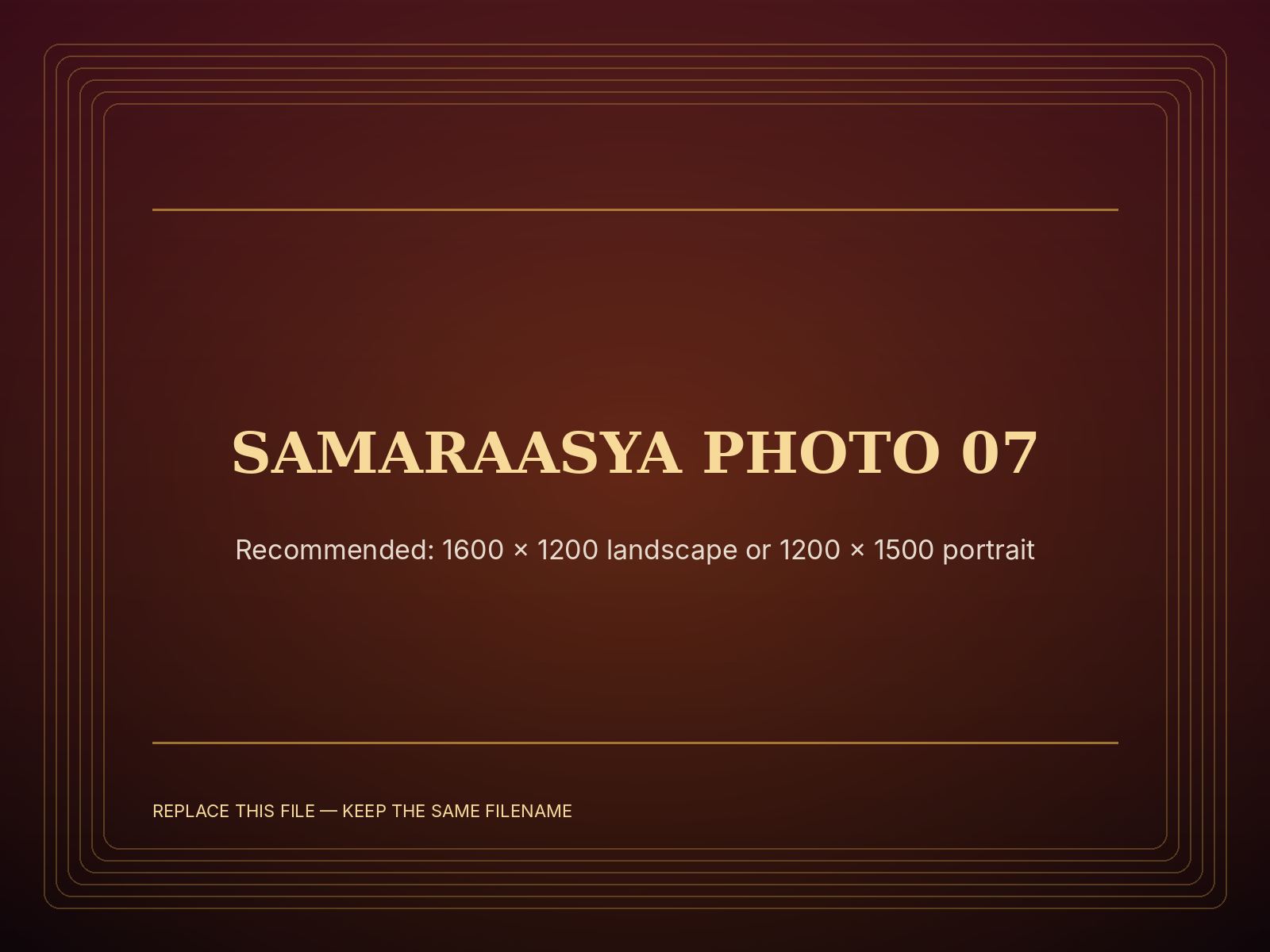 Samaraasya production photograph 7: Fire — Agni awakens